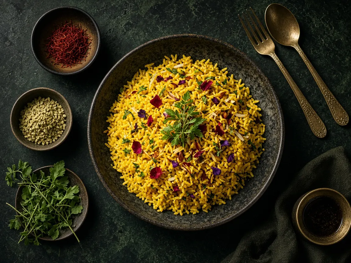 Saffron & Salt campaign visual